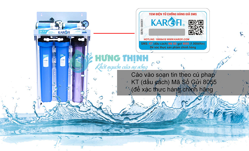 Máy lọc nước RO bán công nghiệp 50l/h – KT-KB50